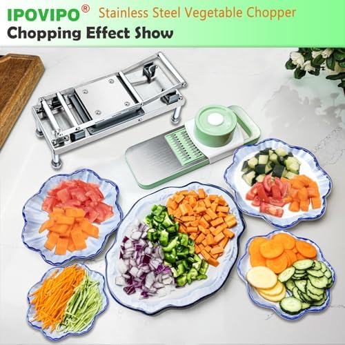 Vegetable Chopper Veggie Cutter Onion Food Potato Dicer with Container
