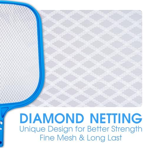 TidyMister Fine-Mesh Spa Skimmer Net with Diamond Netting