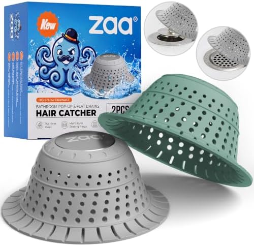 zaa Bathtub Drain Strainer Silicone Bathroom Stopper Fixture Accessories