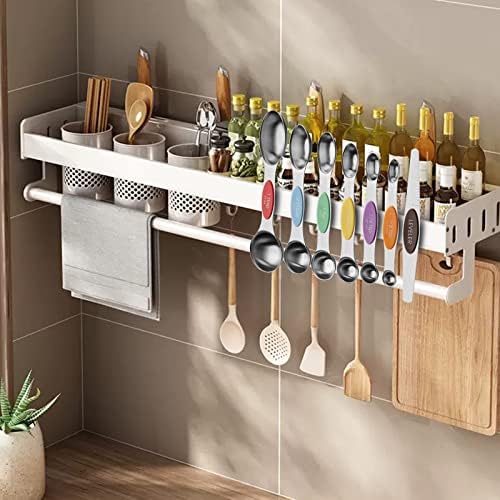 Aovchei 7 PCS MultiColor Magnetic Measuring Spoons Set