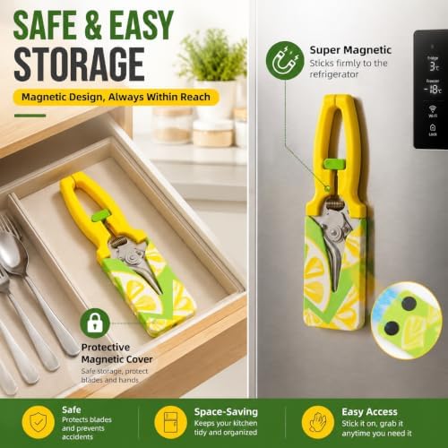 Kitchen Scissors, Stainless Steel Poultry Shears, Sharp Heavy Duty Scissors