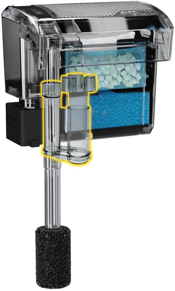 Fluval Add-On Surface Skimmer – Compatible with AC20, AC30 & AC50 Power Filters – Removes Surface Film & Organic Waste – Improves Oxygen Exchange & Water Clarity – Easy Install, Safe for Fish