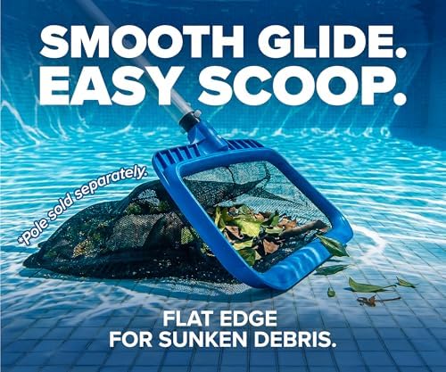 Pool Skimmer Net for Leaves // Leaf Rake for Pool, Heavy Duty Pool Net