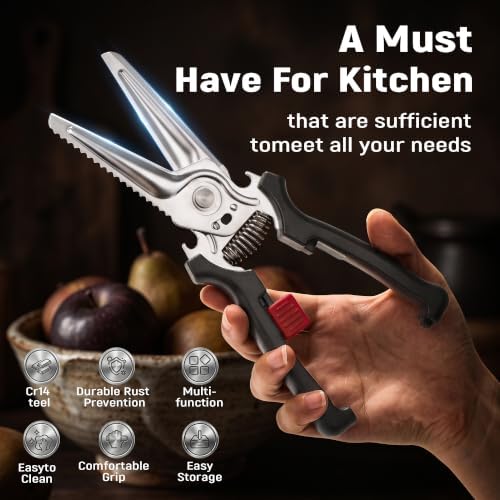 kitchen shears & kitchen scissors for food Multi(chicken/Meat/Seafood)
