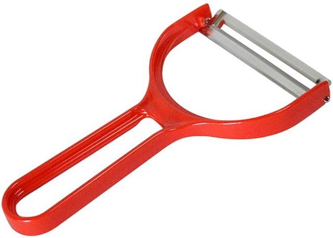JapanBargain 3000, Japanese Peeler for Vegetable Fruit zucchini Potato, Wide Cabbage Peeler, Made in Japan, Assorted Color, 2-Pack