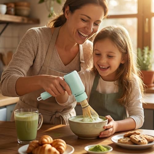 Matcha Whisk, Portable Electric Powered Whisk for Matcha Powder