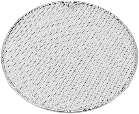 Rengue Stainless Steel Cooling Rack, 304 Grade Oven Safe 575F Dishwasher Safe for Baking Roasting Grilling Large Round 18CM (Large Round 18CM)