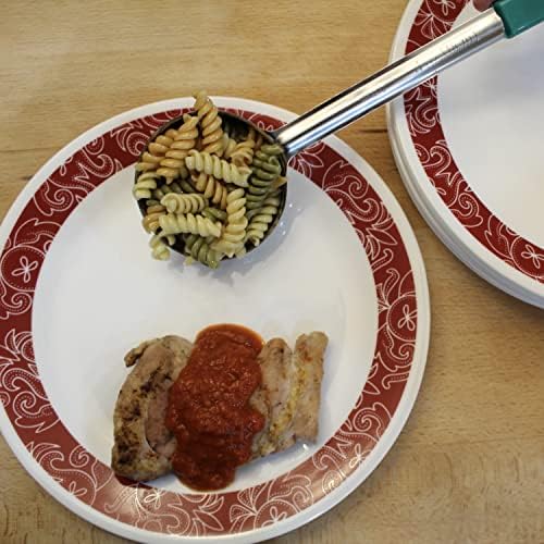 4 oz Solid Stainless Steel Portion Control Ladle Spoodle - [Pack of 2]