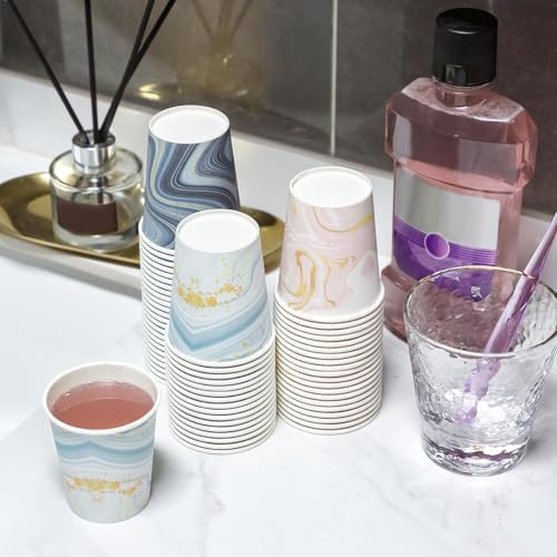 BYSNOW 800 Pack 5 ozPaper Cups, Small Disposable Bathroom Cups
