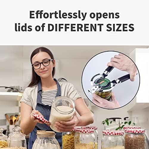 Jar Opener, Adjustable Bottle Opener For Seniors with Arthritis