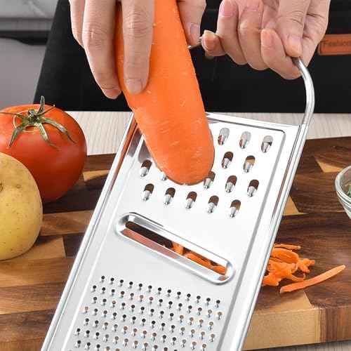 Handheld Cheese Graters for Kitchen,Mini Cheese Zester Grater with Handle