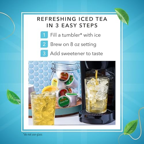 Twinings Green Tea K-Cup Pods for Keurig, 24 Count (Pack of 1), Smooth Flavour, Enticing Aroma, Caffeinated, Enjoy Hot or Iced