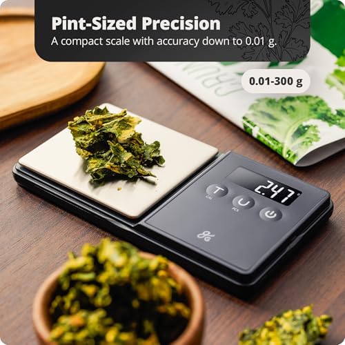 Greater Goods Precision Pocket Scale, 300g x 0.01g Digital Milligram Scale
