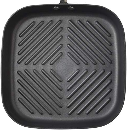 Hard Anodized Nonstick Square Stovetop Grill Pan