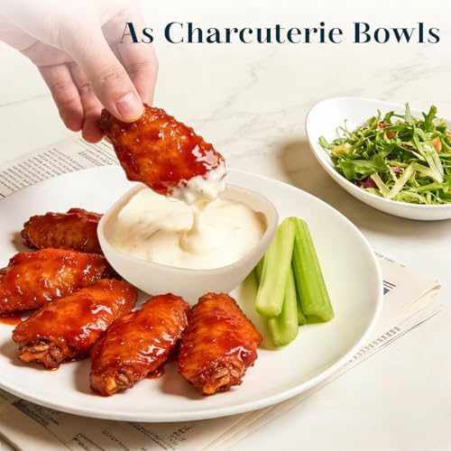 5 OZ Dipping Bowls Sets of 6, Small Bowls for Dips - Beige