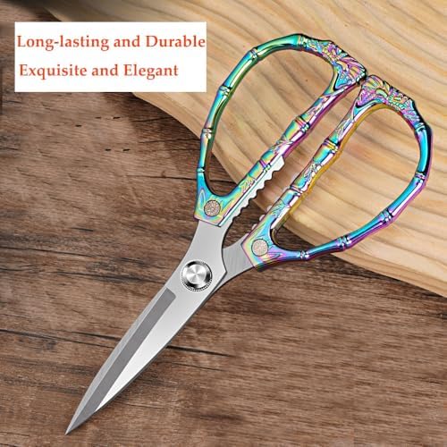 Stainless Steel Kitchen Scissors, Heavy Duty Multipurpose Shears for Food