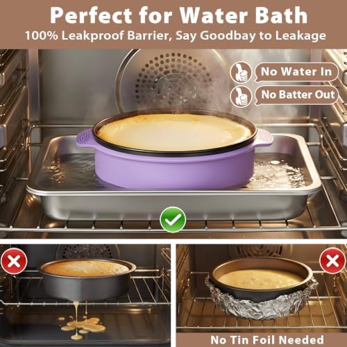 Springform Pan Set of 3 Nonstick Spring Form Pan for Cheesecake