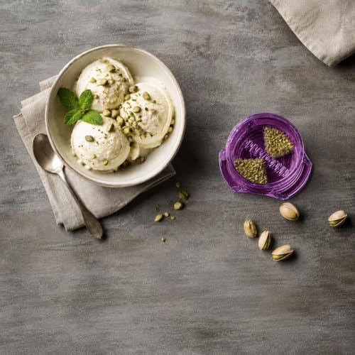 NexTrend Garlic Twister 4th Gen, purple manual garlic mincer for ginger, herbs and nuts
