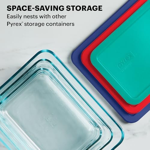 Pyrex Simply Store (5-Pack) Large Glass Food Storage Containers Set