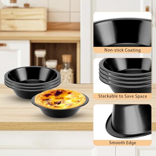 3-4” Mini Pie Tins, 4 Pack