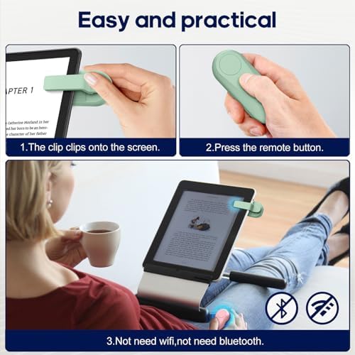Page Turner for Kindle Remote Control for iPhone iPad Tablets eReaders