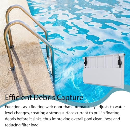SKWD101 Replacement Weir Door Compatible with AquaStar - Pool Skimmer Weir Plate WI