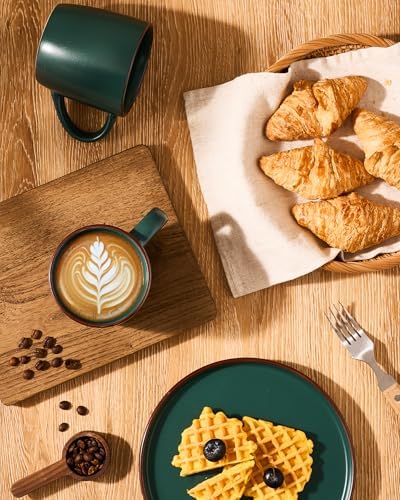 famiware Mercury Coffee Mugs 13 oz, Coffee Mugs Set of 6 with Handle