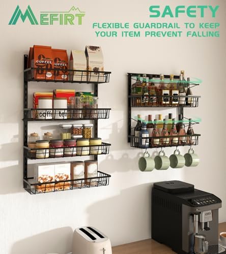 Mefirt Over The Door Pantry Organizer, Pantry Storage and Organization