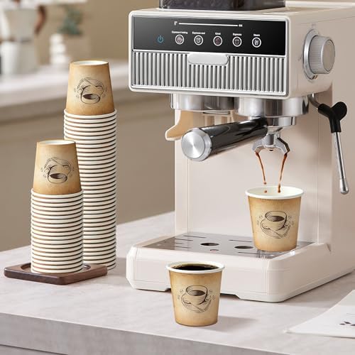 Clawsoff 600 Pack 4 oz Small Coffee Cups Disposable Paper Espresso Cups