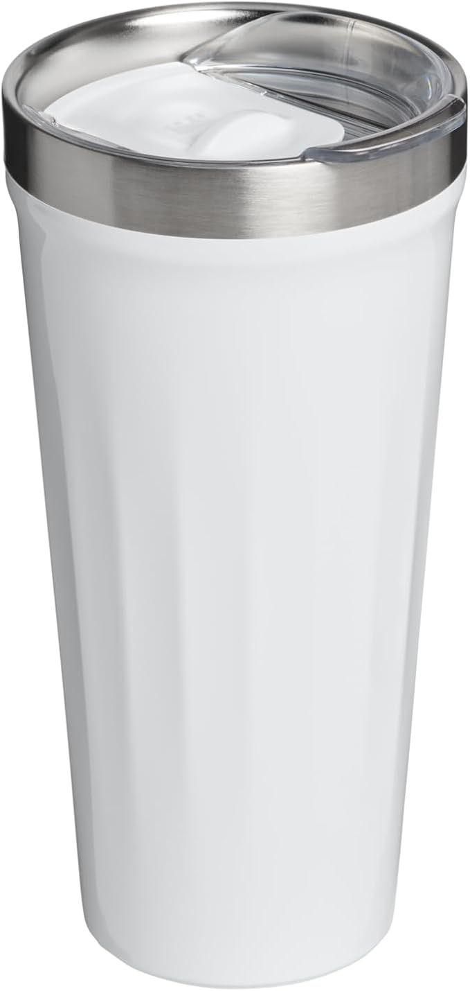 STANLEY Everyday Tumbler | Press Fit Drink Through Lid | Beverage, Coffee, and Cocktail Cup | Insulated Stainless Steel Wine Glass | BPA-Free
