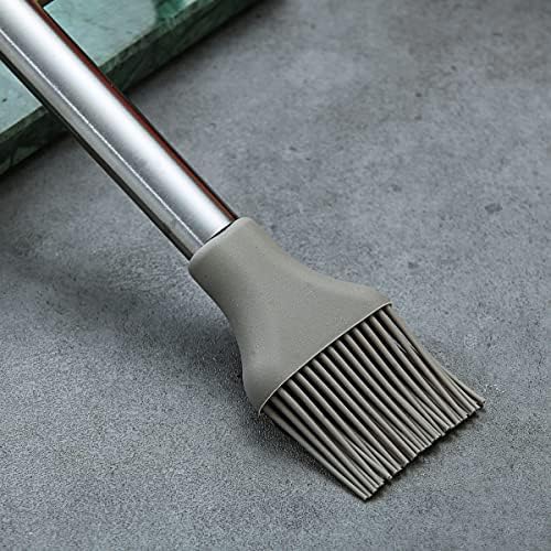 Berglander Basting Brush, Non-stick Silicone Kitchen Brush For Cooking, Barbeque Brush, Pastry Brush, BBQ Brush, Dishwasher Safe, Easy to Clean