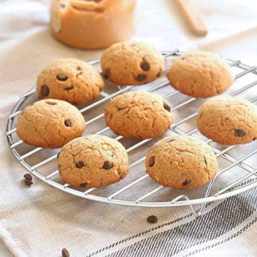 TeamFar Round Cooling Rack Set of 4, 7½ Inch Round