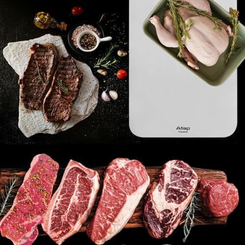 Titanium Cutting Board, Metal Cutting Board for kitchen with SGS-Certified (14.1 * 9.84inch)