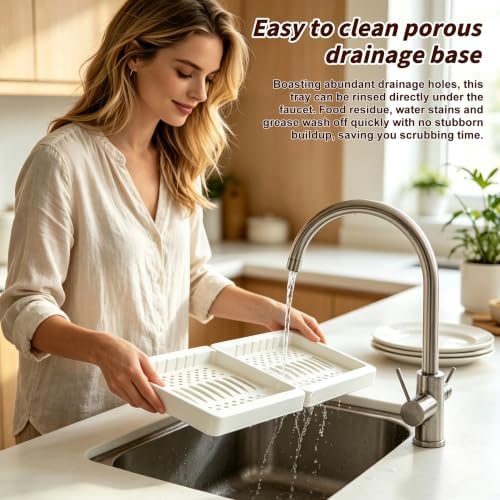 Expandable Pot and Pan Organizer Under Cabinet with 12 Adjustable Dividers