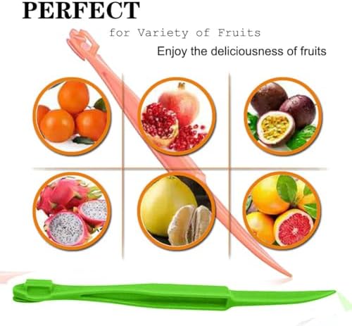 Orange Peeler Tools Citrus Peel Cutter Easy Fruit Vegetable Slicer Lemon Opener Remover Fruit Tool Kitchen Utensils Gadgets (2PCS Dual)