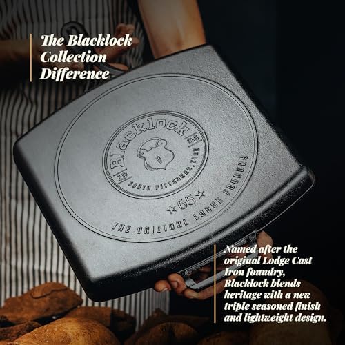 Lodge Blacklock 12 Inch Lightweight Cast Iron Grill Pan