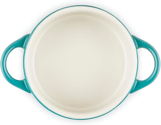 Le Creuset Stoneware Mini Round Cocotte, 8 oz., Riviera