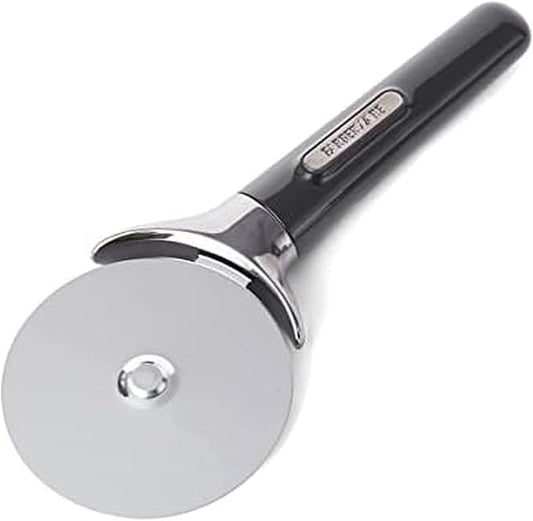 Farberware Professional Stainless Steel Pizza Cutter, 9.37-Inch, Black