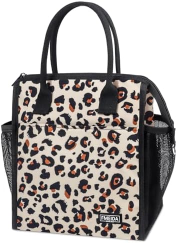 Insulated Lunch Bag Women, 12L Large Thermal Snack Bag Reusable Cooler Tote