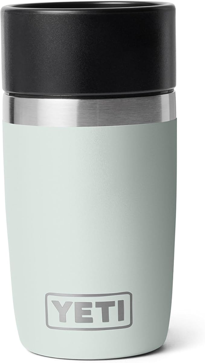 YETI Rambler 8 oz Travel Bottle, Stainless Steel, Vacuum Insulated with Leakproof Commuter Cap, Ridgeline