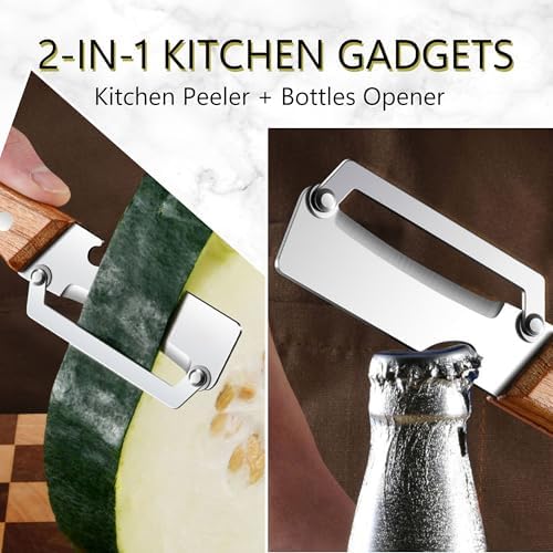 Heavy Peel Removal Prep Peeler | Cuts Thick & Wide Skin