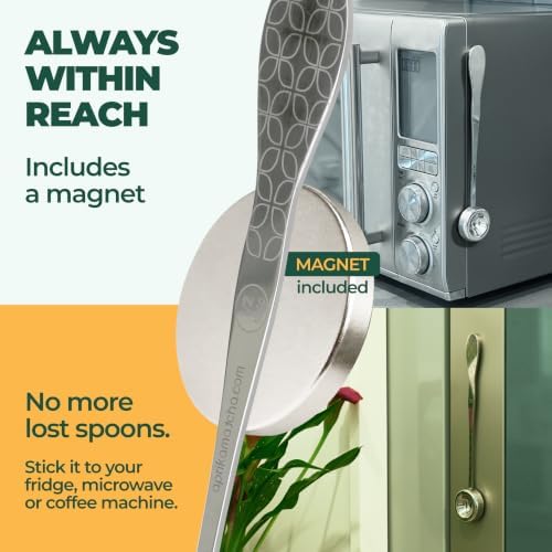 Aprika Life 2-in-1 Matcha Spoon & Tea Scoop with Magnet