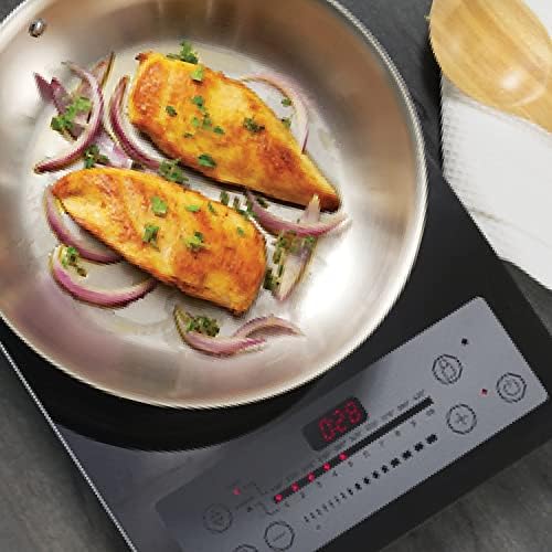 Tramontina Boston Tri-Ply Clad Stainless Steel 12-Inch Large Frying Pan
