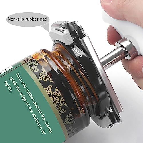 Jar Opener for Seniors with Arthritis & Weak Hands, Easy Twist Jar Openers