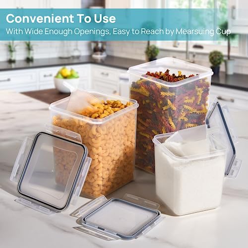 Vtopmart 10 PCS Flour and Sugar Storage Container Sets for Advanced Baker
