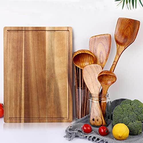 Acacia Wood Chopping Cutting Boards for Kitchen Wooden Charcuterie Board