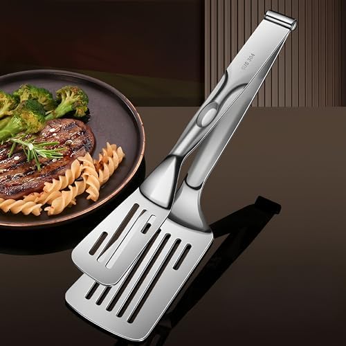 Kitchen Cooking Tongs, stainless steel,11.8 Inch