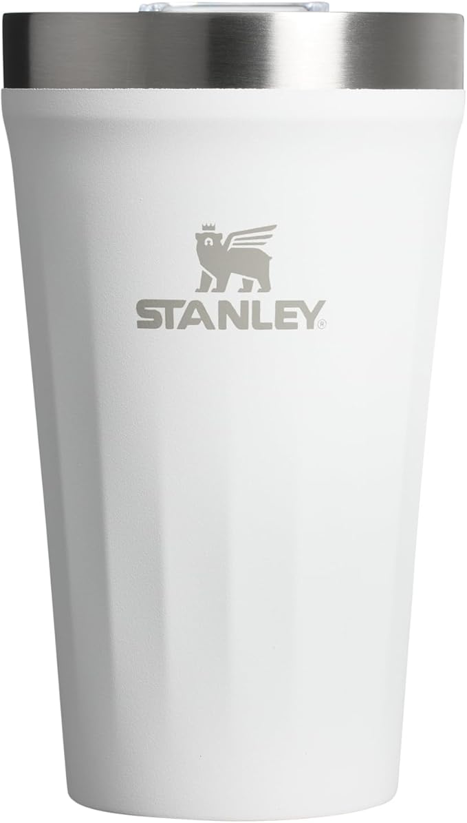 STANLEY Everyday Tumbler | Press Fit Drink Through Lid | Beverage, Coffee, and Cocktail Cup | Insulated Stainless Steel Wine Glass | BPA-Free