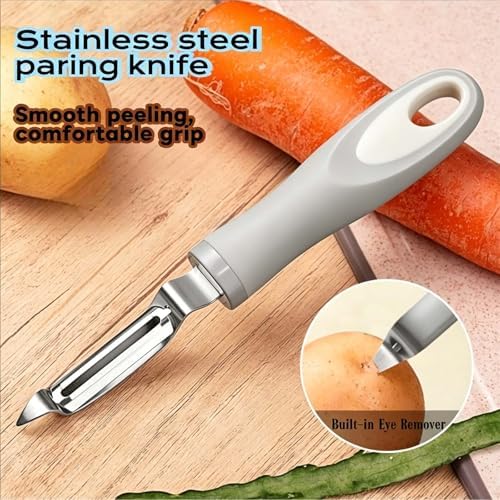 Swivel Vegetable Peeler Ergonomic Stainless Steel for Potato Apple