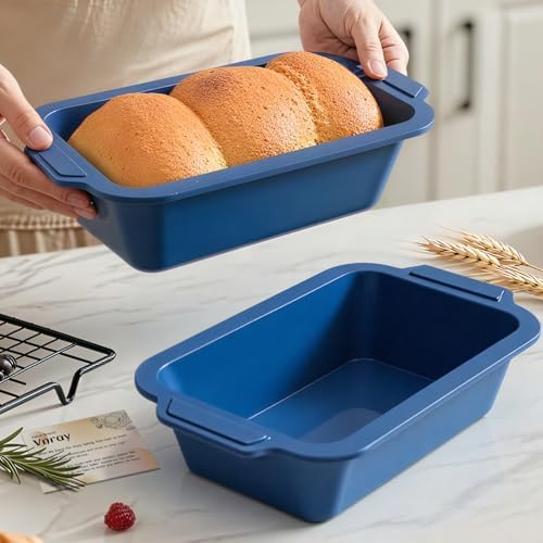 Bread Pan for Homemade Bread: 9.5 x 5 In Silicone Loaf Pan for Baking